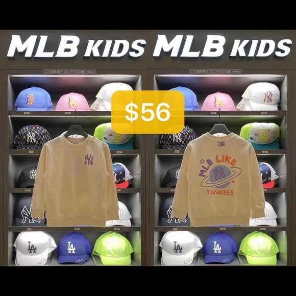 MLB Yankee Korea hoddie for kids - Picture 4 of 9